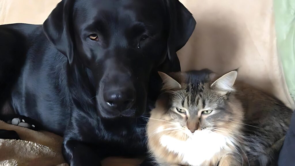 Are Black Labs good with Cats Are Black Labs good with Cats